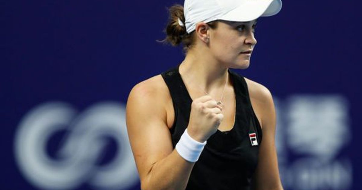 2018 WTA Elite Trophy Shot of the Day Barty’s phenomenal forehand winner