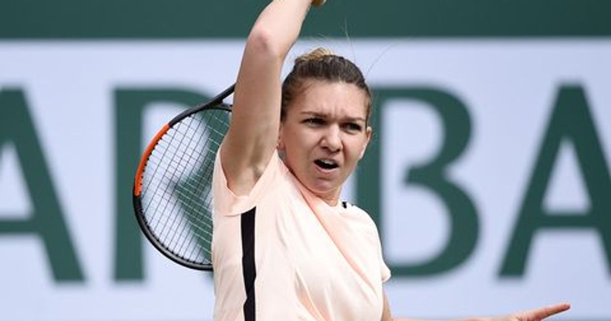 Simona Halep Practice Indian Wells 2018 Youtube