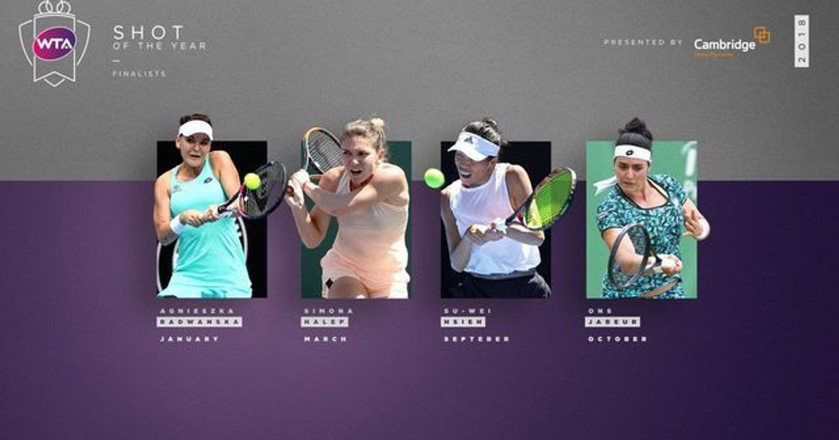 2018 WTA Shot of the Year Finalists