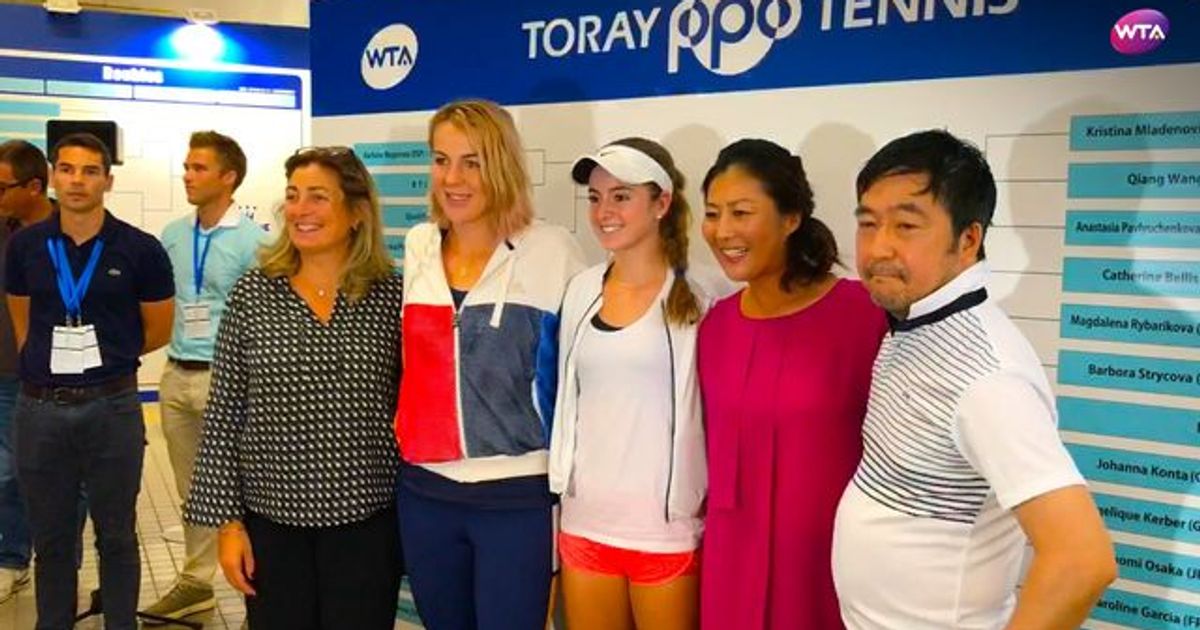 Toray Pan Pacific Open draw ceremony