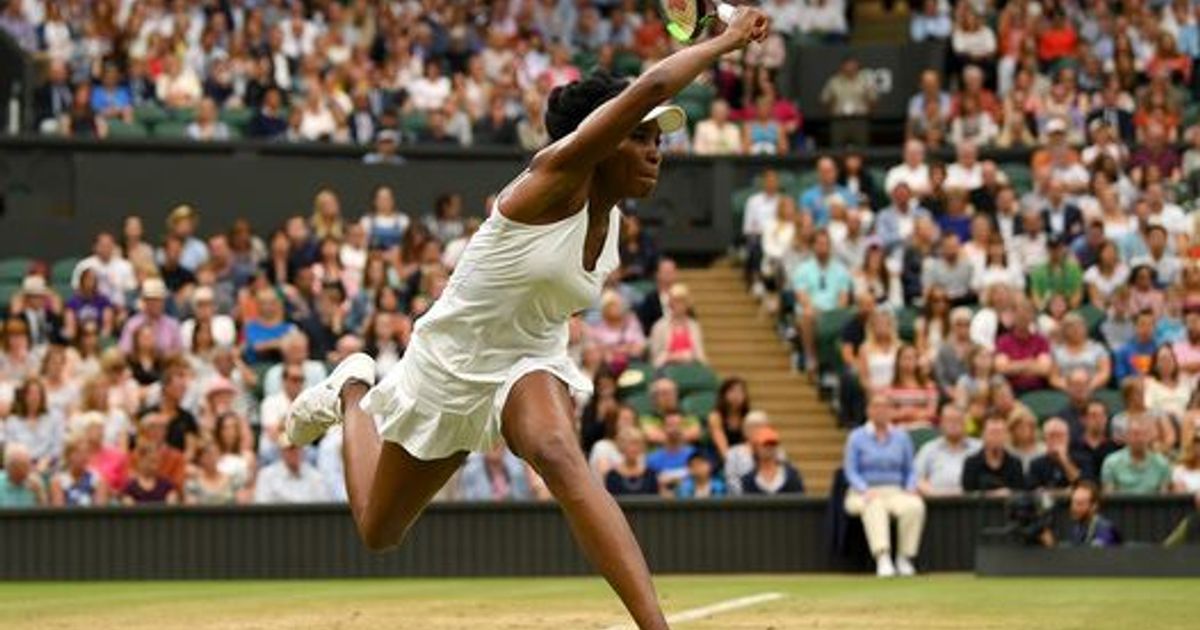 Wimbledon highlights: Venus Williams strides past Jelena Ostapenko and