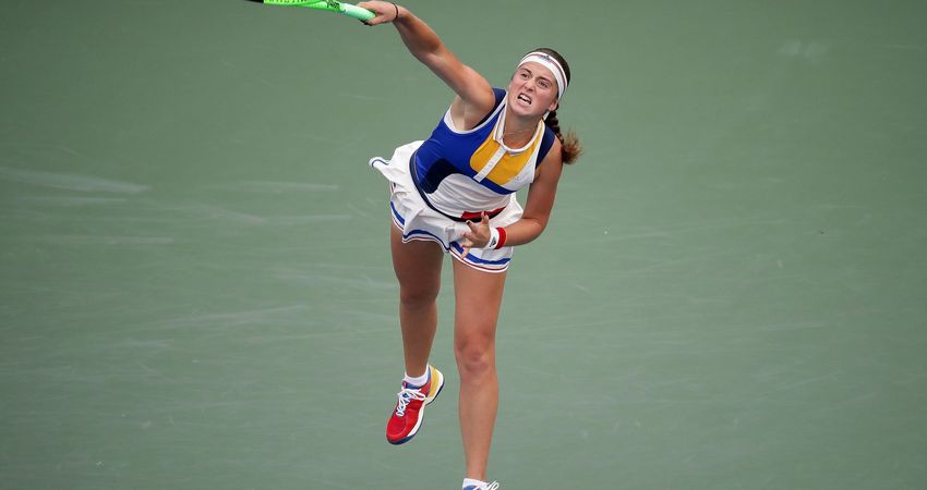 Jelena Ostapenko in Seoul (Getty)