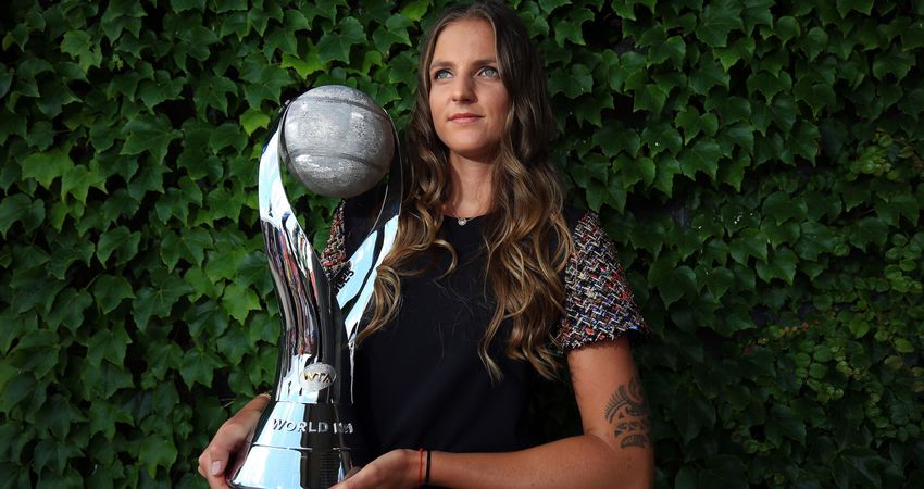 Karolina Pliskova became World No.1 last month (Getty)