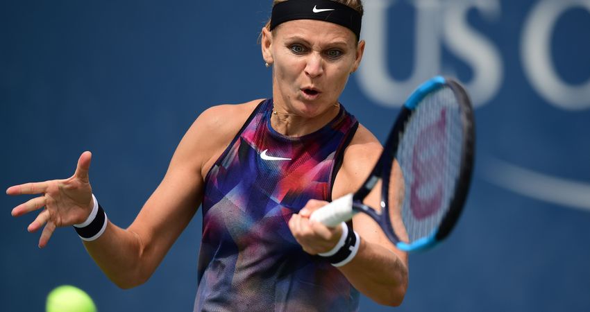 Lucie Safarova at the US Open (Getty)