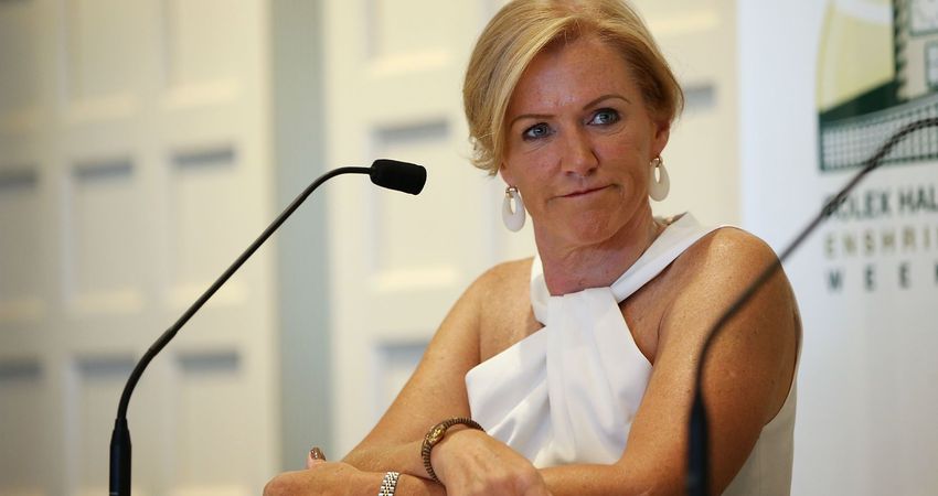 Monique Kalkman was inducted into the International Tennis Hall of Fame last week (Getty)