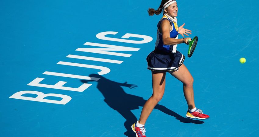 Jelena Ostapenko in Beijing (Getty)