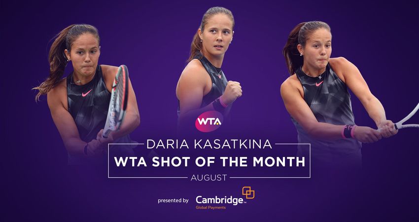 WTA Shot of the Month: Kasatkina