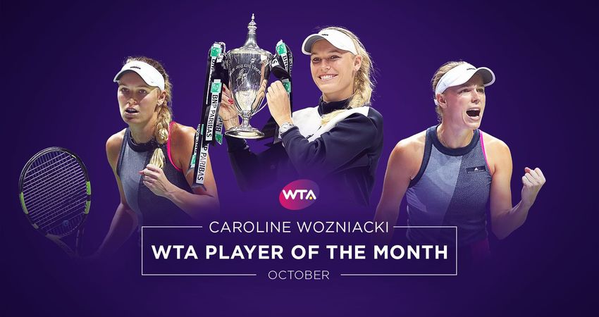 WTA Player of the Month: Wozniacki