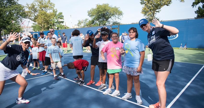Riske inspires at New York City kids clinic with a cause