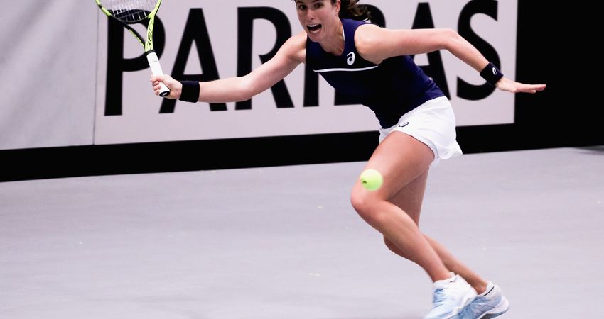 Johanna Konta in Fed Cup action (Getty)