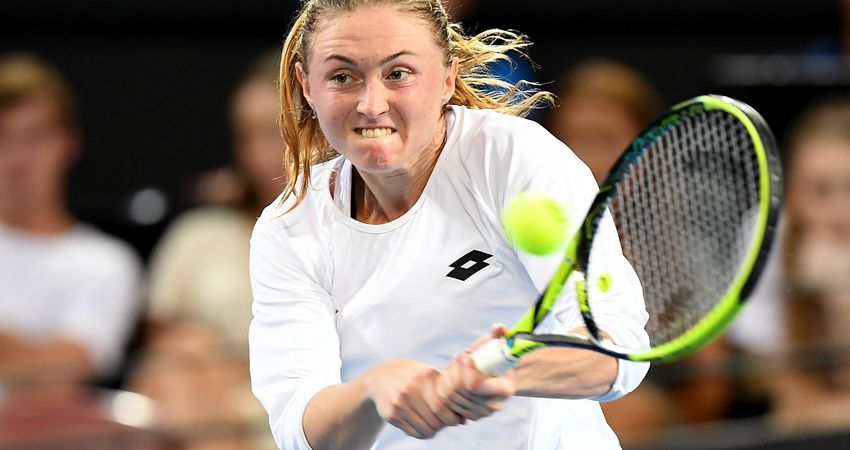 Brilliant Sasnovich stuns Svitolina to make Brisbane quarters