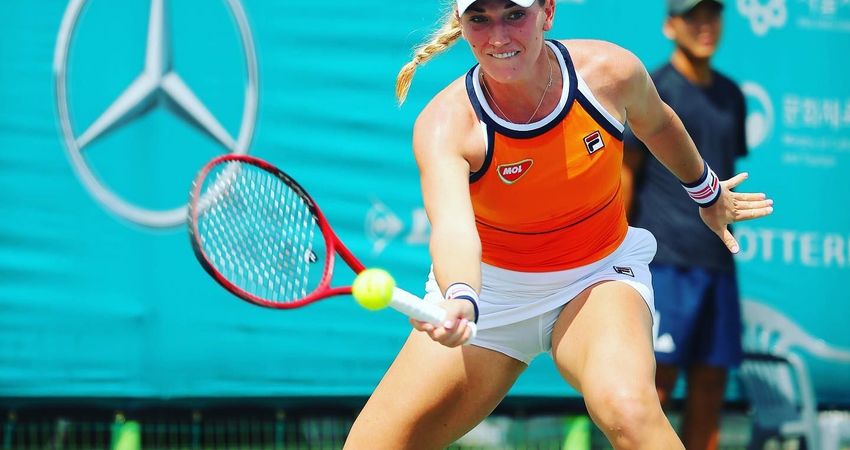 Babos ousts former champion Ostapenko in Seoul