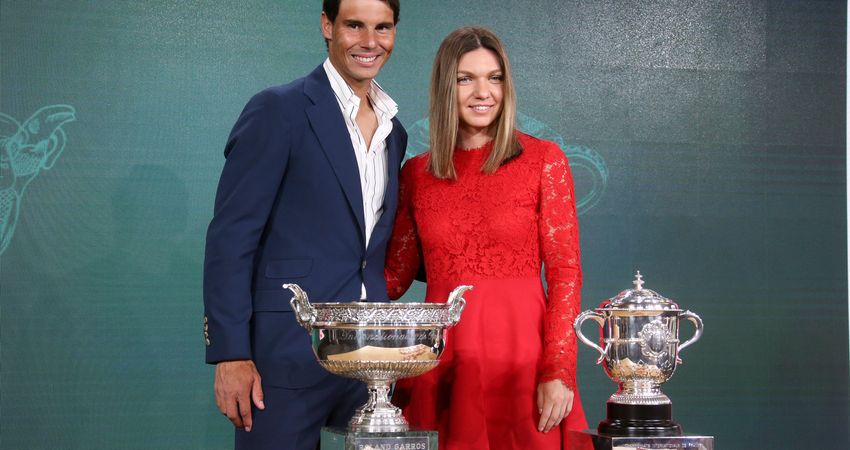 Simona Halep, Rafael Nadal - Roland Garros 2019 - Getty
