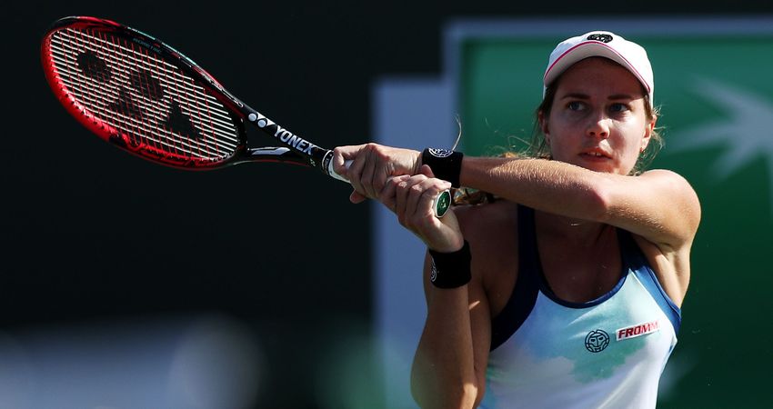 Stefanie Voegele, Indian Wells 2019 (Getty)