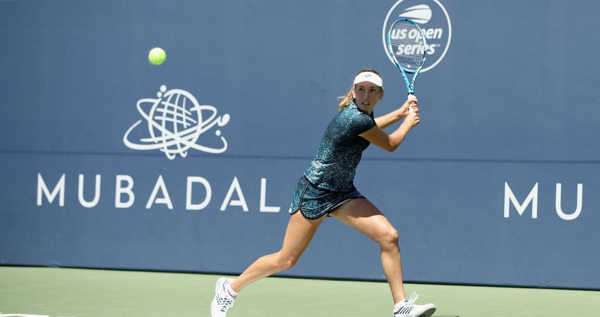 Elise Mertens, San Jose 2018 (Getty)
