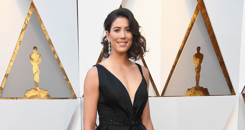 Garbiñe Muguruza at the Oscars (Getty)