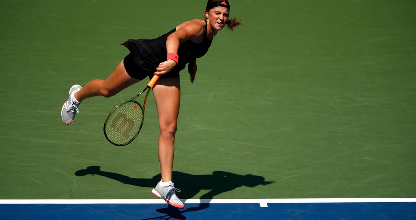 Jelena Ostapenko, 2018 US Open (Getty Images)