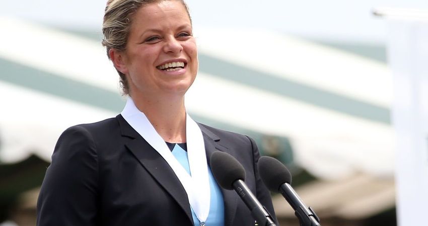 Kim Clijsters - International Tennis Hall of Fame 2017 - Getty