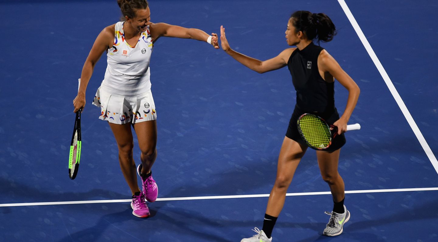 Image result for HSIEH Su-Wei Barbora STRYCOVA brisbane