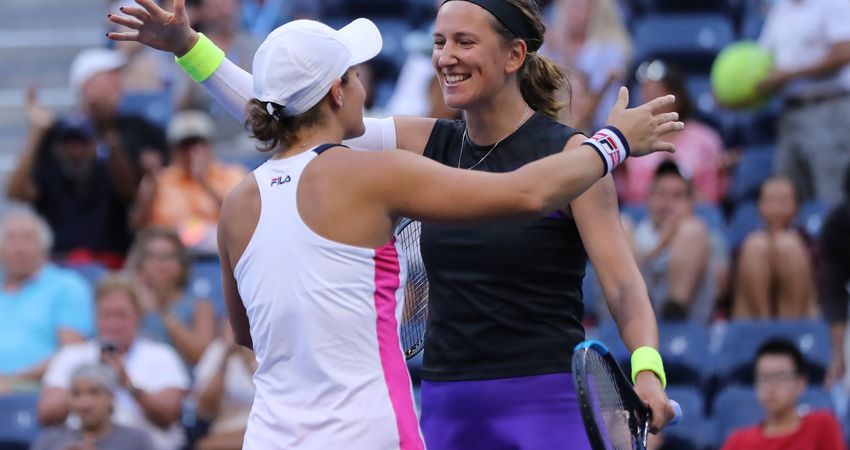 Ashleigh Barty, Victoria Azarenka (Jimmie48 Photography/WTA)