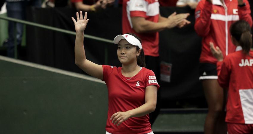 Kurumi Nara beat Heather Watson in the final singles match on Sunday (Getty)