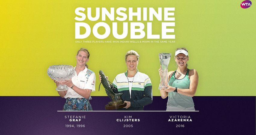 Sunshine double - Graf, Cljsters, Azarenka