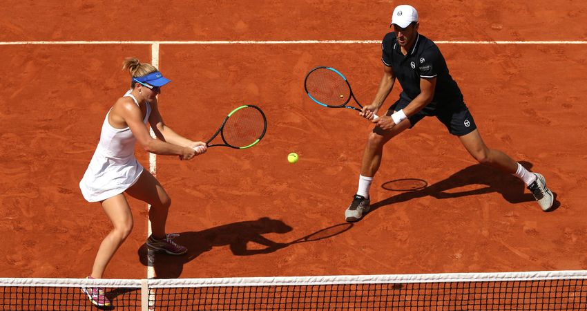 Dabrowski Pavic 2018 Roland Garros Getty