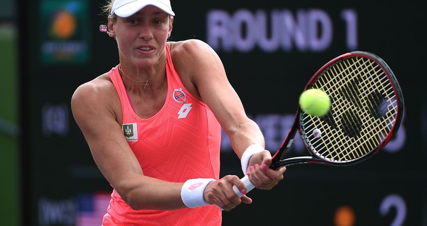 Yanina Wickmayer, Indian Wells (Getty)