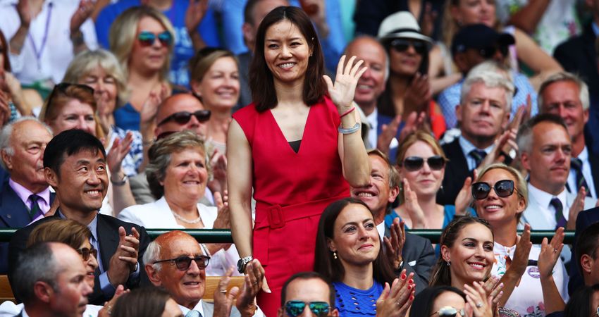 Li Na, Wimbledon 2018 Royal Box (Getty)