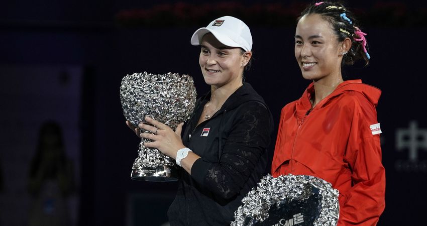 Ashleigh Barty Wang Qiang 2018 Zhuhai