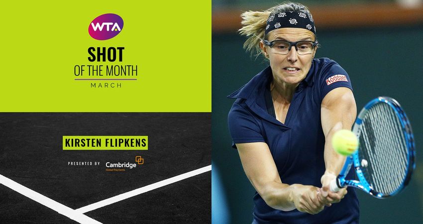 March 2019 Shot of the Month: Kirsten Flipkens