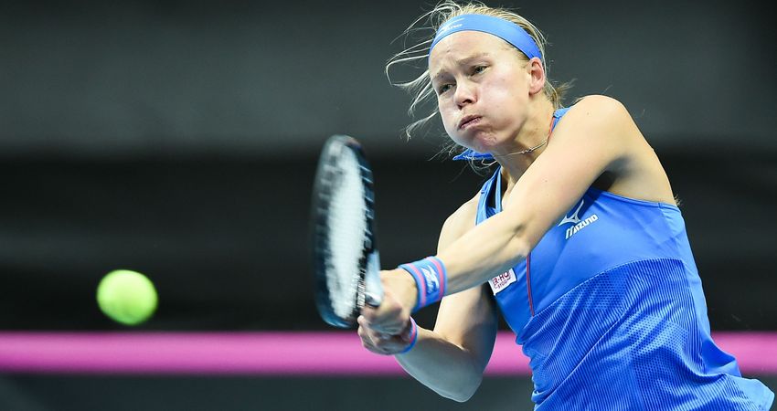 Johanna Larsson 2019 Fed Cup Getty