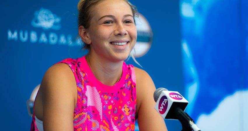 Anisimova lauds teenage breakthroughs: 'It's nice to see some fresh faces on the tour'