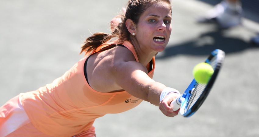 Julia Goerges ended Daria Kasatkina's title defence in the quarterfinals (Volvo Car Open/Chris Smith)
