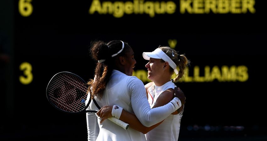 Serena Williams and Angelique Kerber (Getty)