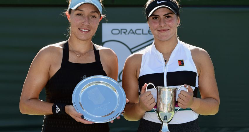 Jessica Pegula, Bianca Andreescu - Newport Beach 2019 - Getty