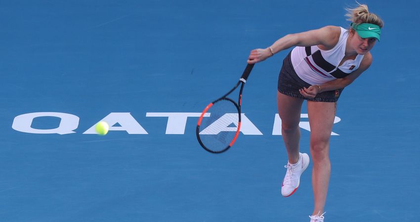 Elina Svitolina, 2019 Qatar Total Open (Getty)