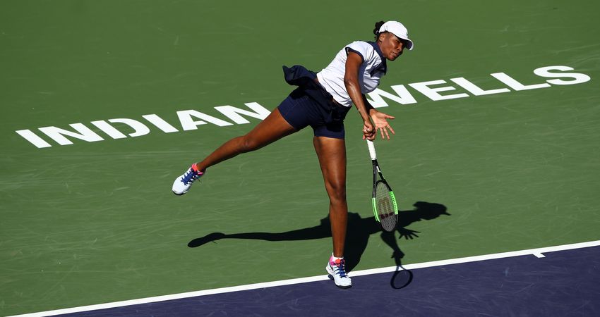 Venus Williams, 2019 BNP Paribas Open (Getty)