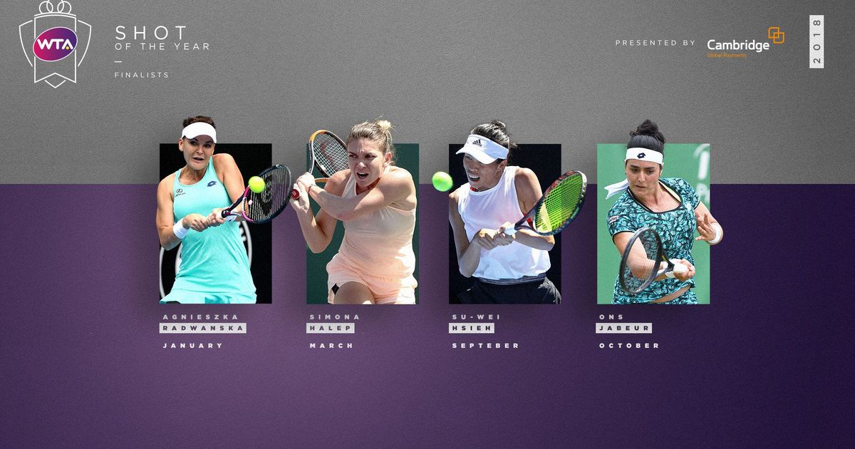 The Final Vote 2018 WTA Shot of the Year
