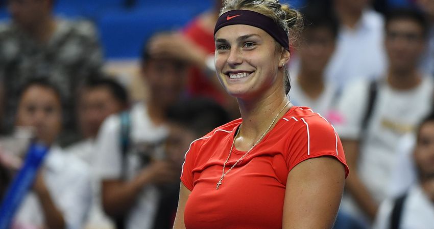 Aryna Sabalenka, Zhuhai 2018 (Getty)