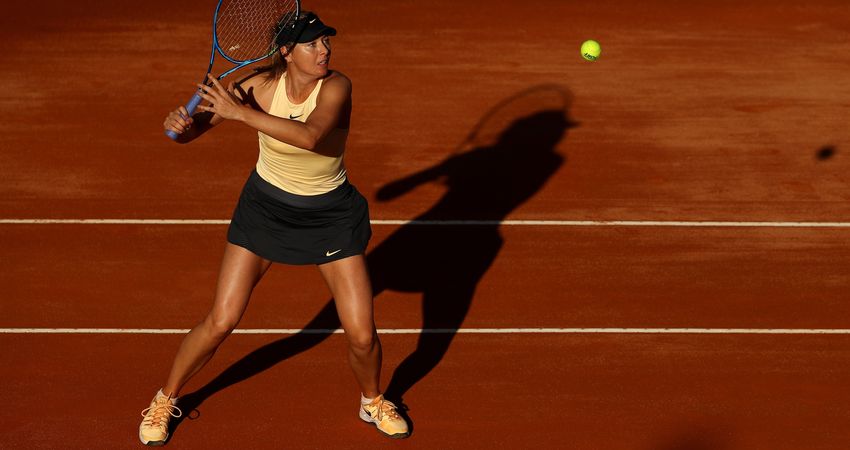 Maria Sharapova, Rome 2018 (Getty)