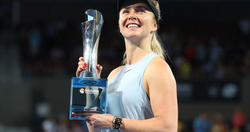 Elina Svitolina, Brisbane International (Getty)