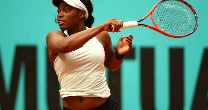 Sloane Stephens in Madrid (Jimmie48/WTA)