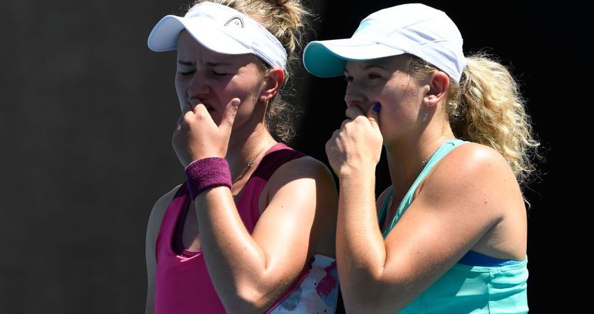 Barbora Krejcikova and Katerina Siniakova (Getty)