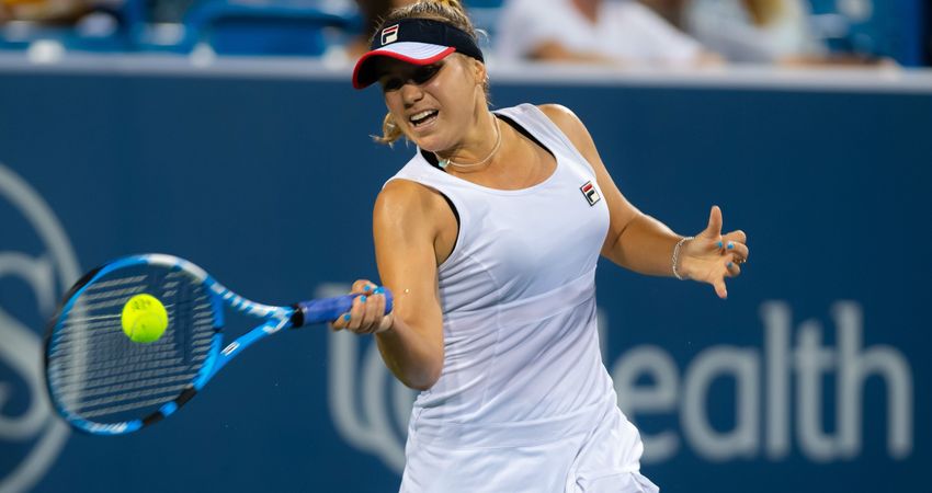 Sofia Kenin 2019 Cincinnati (Jimmie48/WTA)