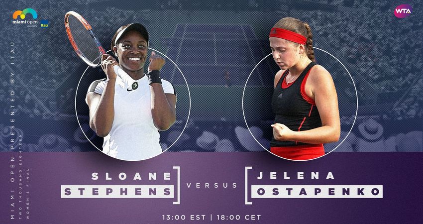 Sloane Stephens and Jelena Ostapenko