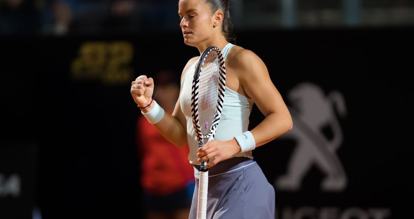 Maria Sakkari, 2019 Rome (WTA/Jimmie48)