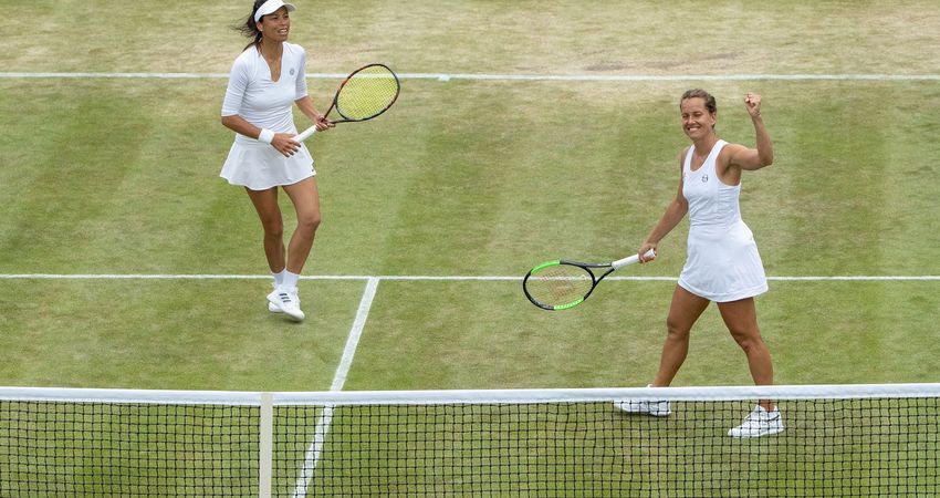 Hsieh Su-Wei, Barbora Strycova - Wimbledon 2019 - AELTC