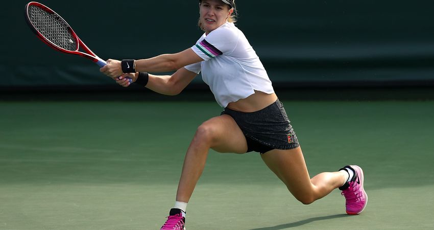 Eugenie Bouchard, Newport Beach 2019 (Getty)