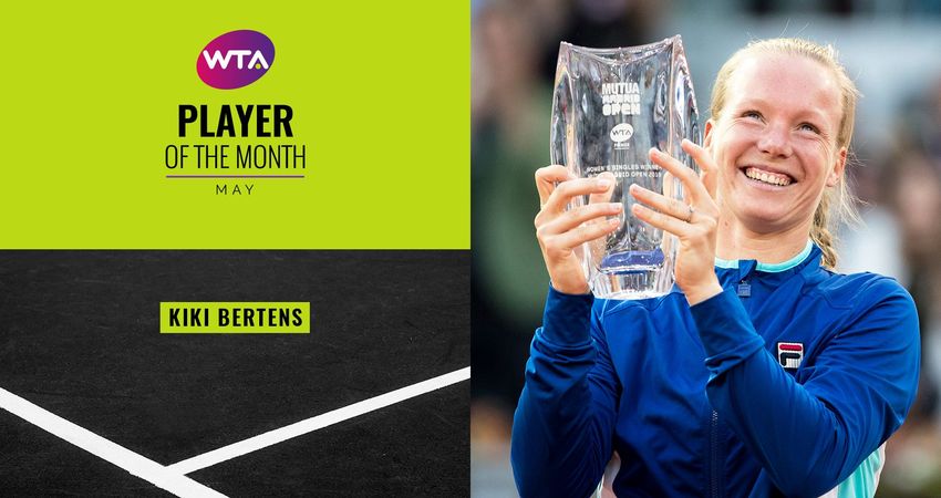 May 2019 Player of the Month: Kiki Bertens
